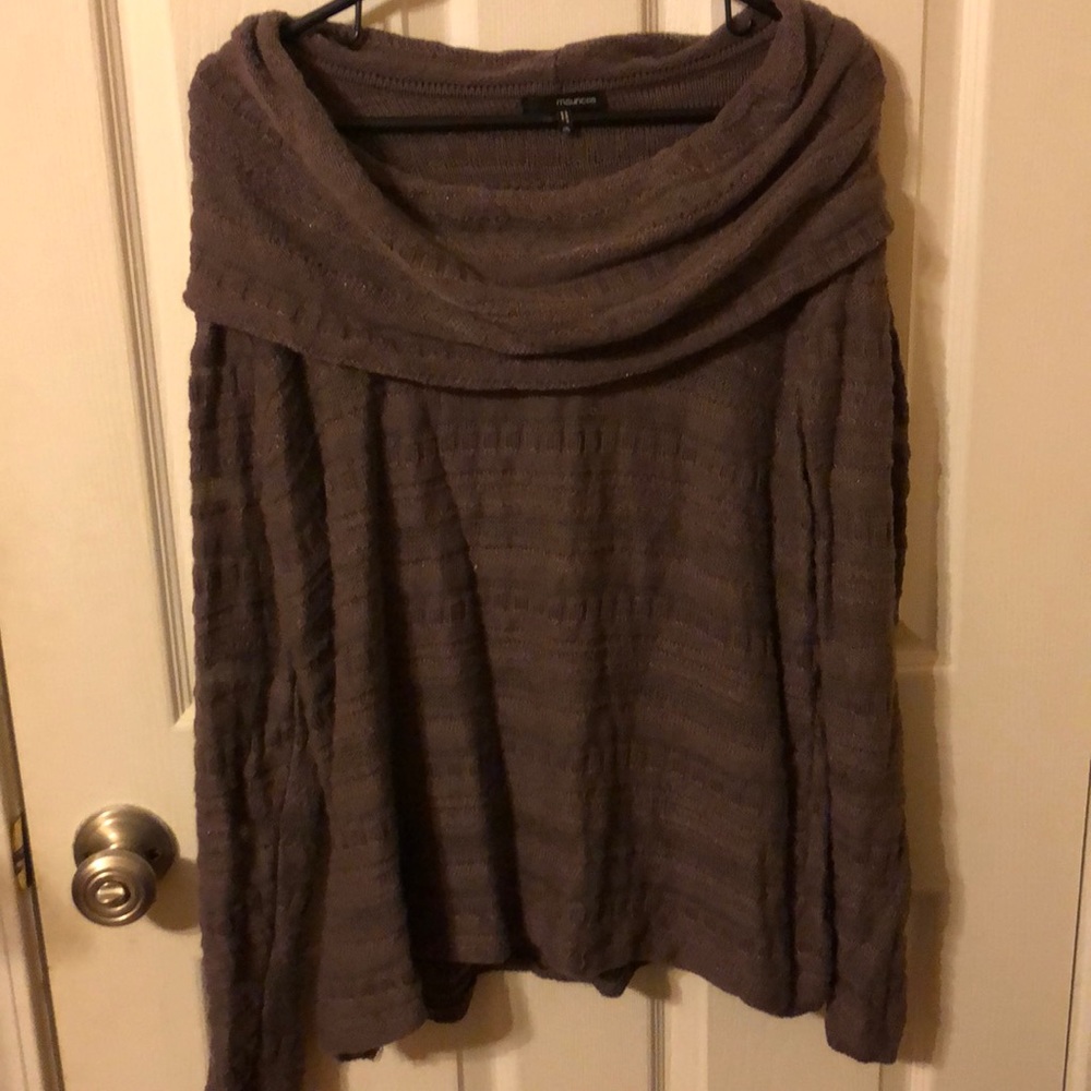 Purple sweater